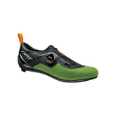 Zapatilla Ciclismo Ruta Dmt KT4 Negro/Verde Fluo